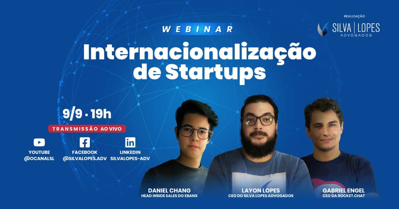 Webinar gratuito debate a internacionalização de startups no próximo dia 9